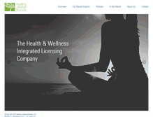 Tablet Screenshot of healthylifestylebrands.com